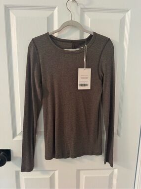 NWT Everlane Supima Microribbed Longsleeve Small